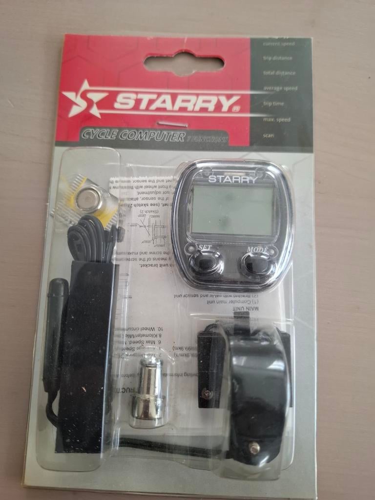 Starry fietscomputer nieuw, Fietsen en Brommers, Ophalen, Nieuw