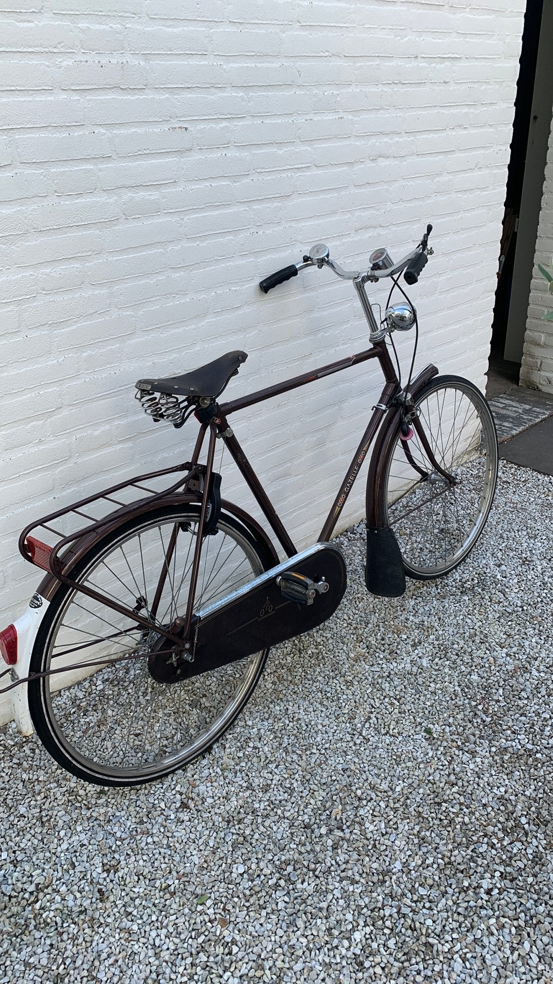 Klasieke Gazelle., Fietsen en Brommers, Ophalen, Terugtraprem, Gebruikt, Versnellingen