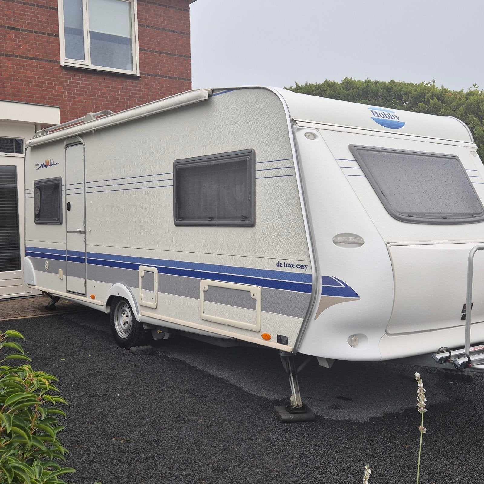 Hobby 540 UL, mover, airco, luifel, voortent, 2 aparte bedden, Rondzit, Hobby, Particulier