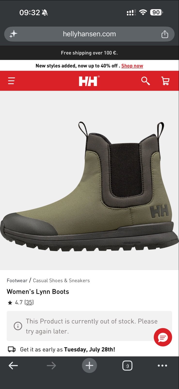 Helly Hansen Women's Lynn Boots - Maat 38 (US 7) - Nieuw, Kleding | Dames, Ophalen of Verzenden, Nieuw, Lage of Enkellaarzen