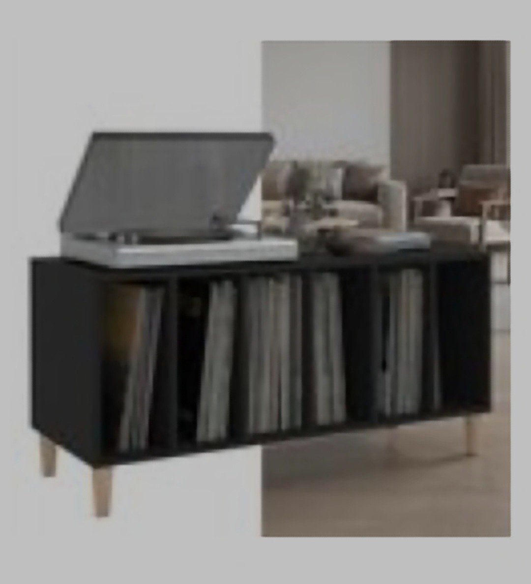 vinyl platenkast, Ophalen of Verzenden, Zo goed als nieuw