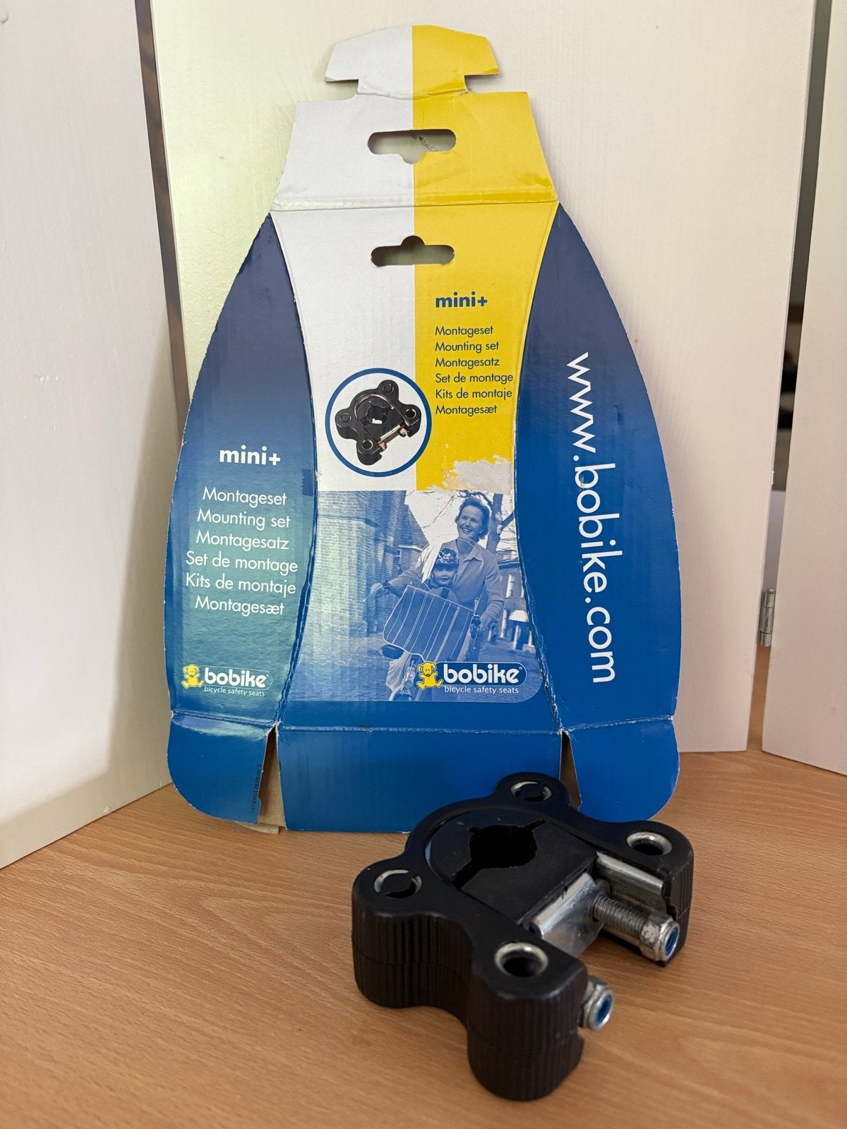 Bobike Mini+ Montageset - Bevestigingsset voor fietszitje, Ophalen of Verzenden, Gebruikt