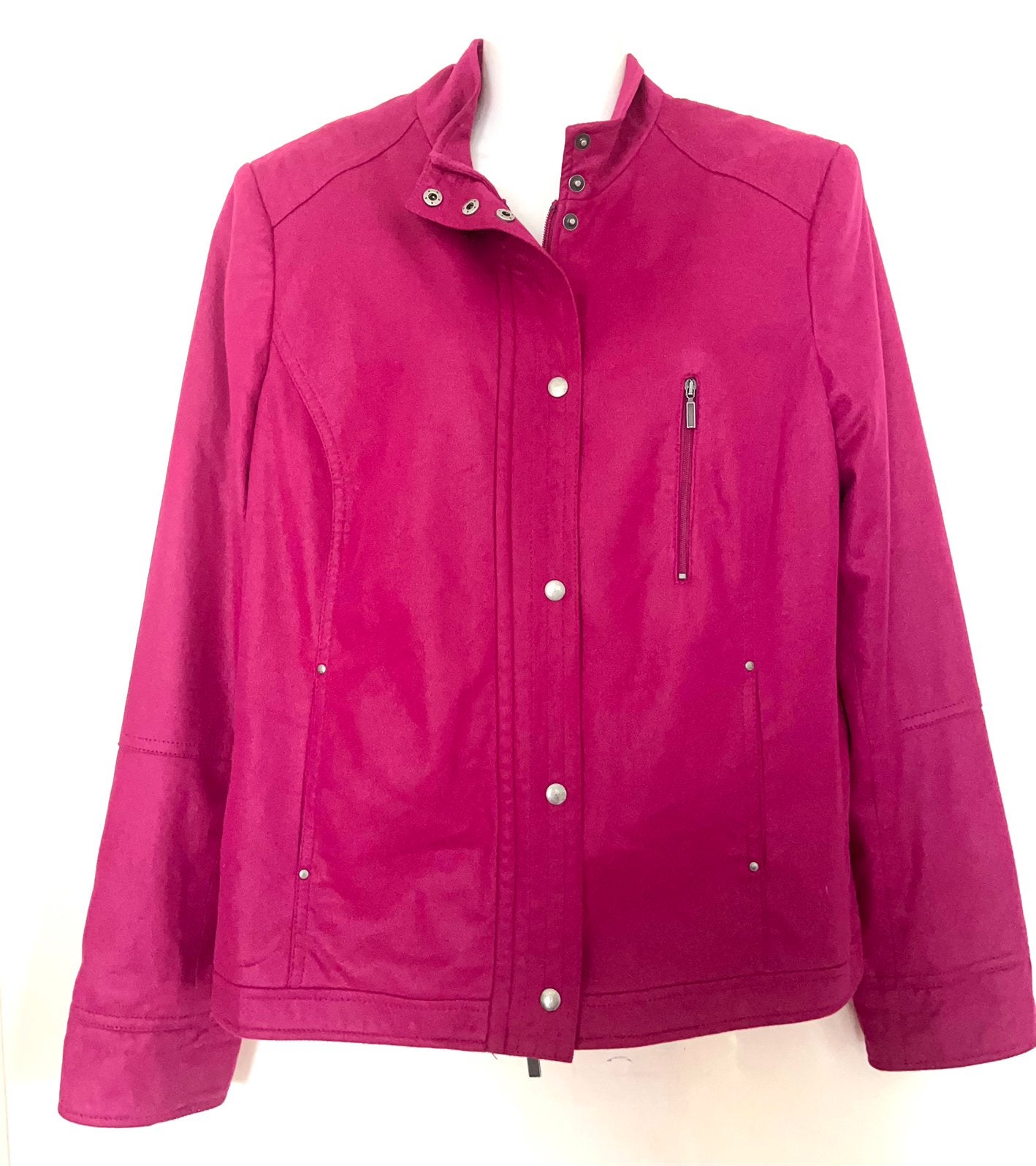 Witteveen lederlook jasje maat 42(v), Kleding | Dames, Maat 42/44 (L), Ophalen of Verzenden, Zo goed als nieuw, Jasje