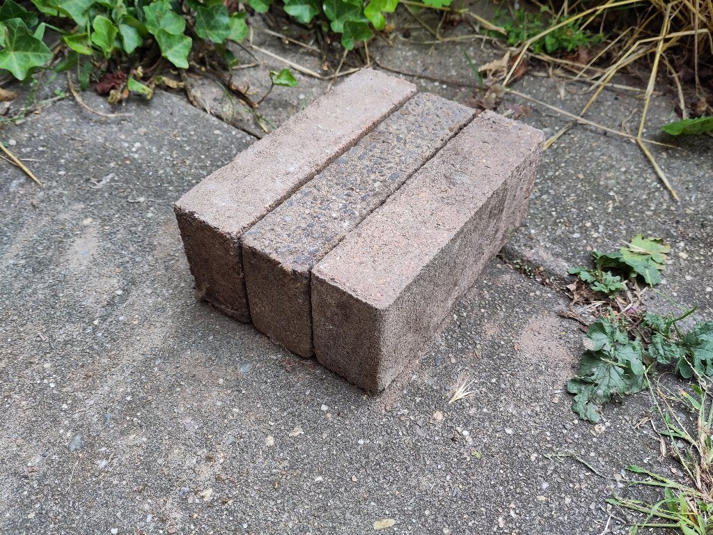 klinkers waaltjes gratis, Tuin en Terras, Tegels en Klinkers, Ophalen, Overige materialen, Gebruikt, Klinkers