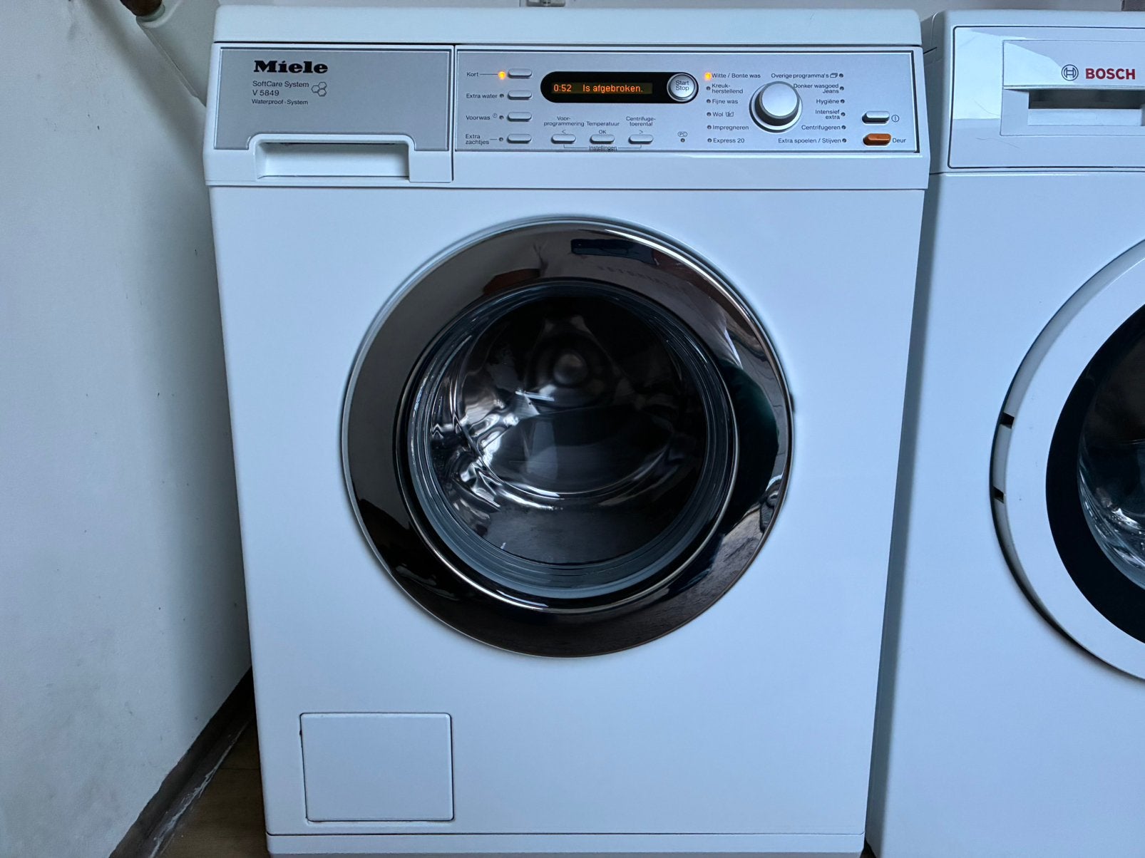 In Perfecte staat weinig gebruikt Miele SoftCare 1400 T, Witgoed en Apparatuur, Miele, Ophalen of Verzenden, Voorlader, 85 tot 90 cm