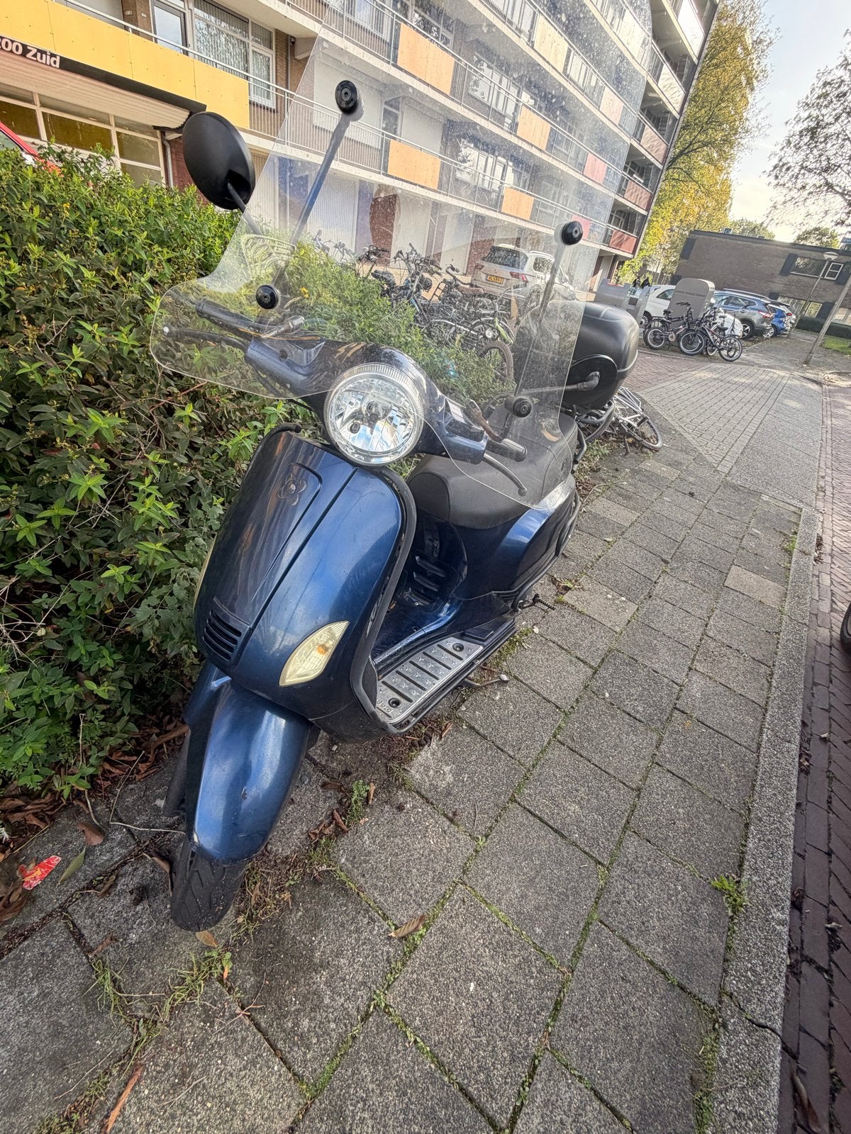 AGM VX50 Scooter - Blauw, Inclusief Topkoffer, Gebruikt, Benzine, Ophalen, Overige merken