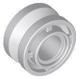 Lego wiel 11mm lichtblauw grijs 5 stuks nieuw, Ophalen of Verzenden, Nieuw, Losse stenen, Lego