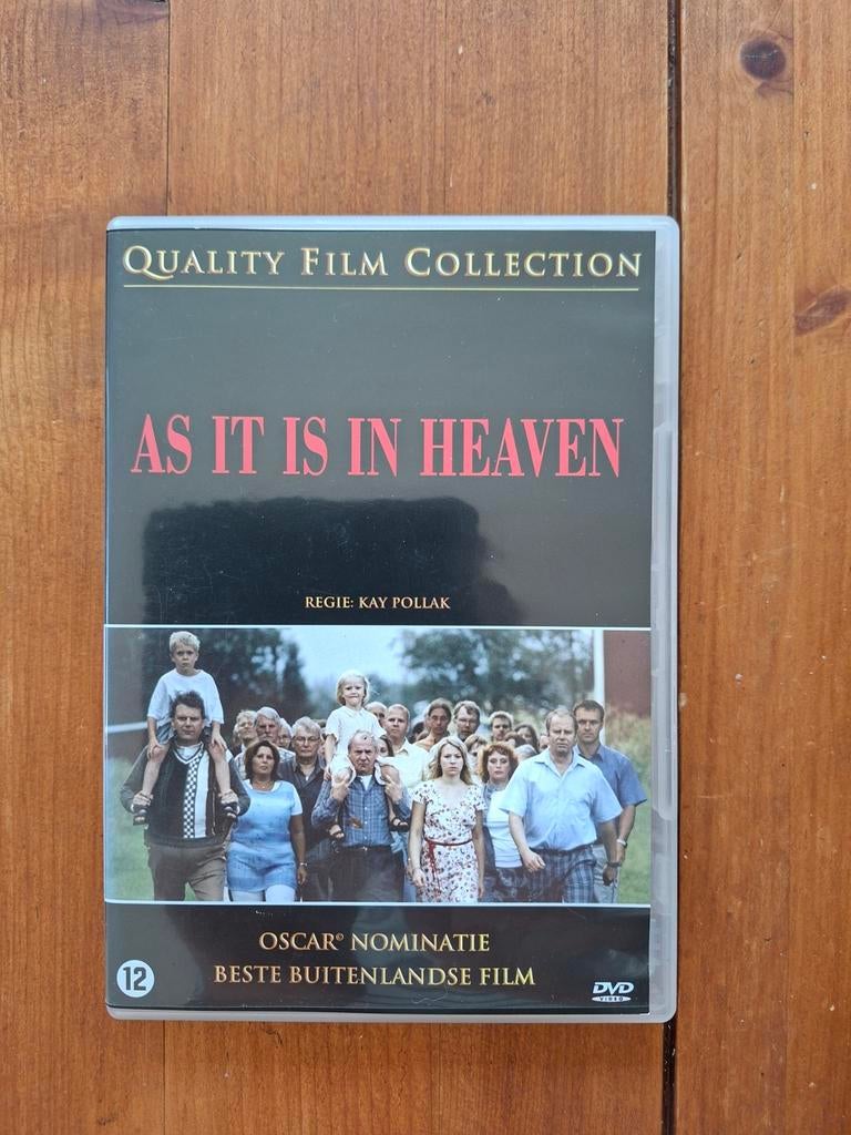 As It Is In Heaven DVD, Vanaf 12 jaar, Ophalen of Verzenden, Gebruikt, Drama