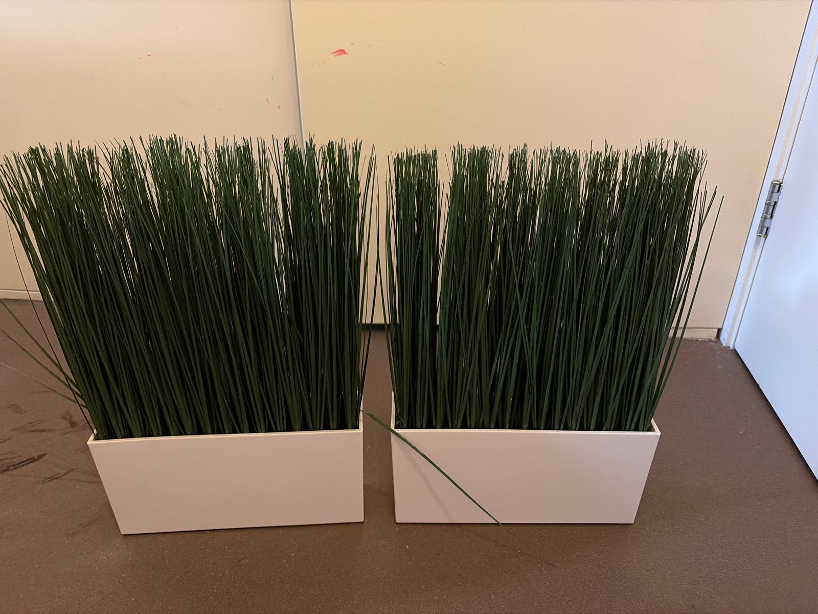 IKEA kunstplanten in witte potten - set van 2, Ophalen, Binnen, Kunstplant, Kunststof