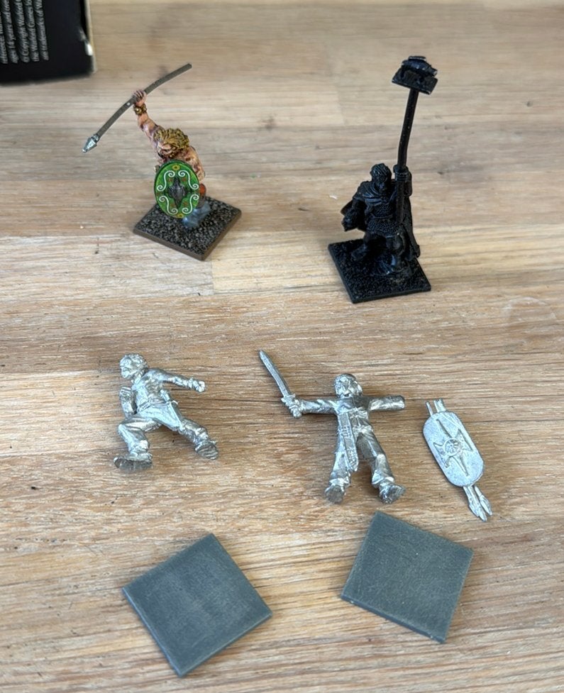 Hail Caesar - Ancient Celts 4x mini (metal), Ophalen of Verzenden, Zo goed als nieuw, Overige soorten