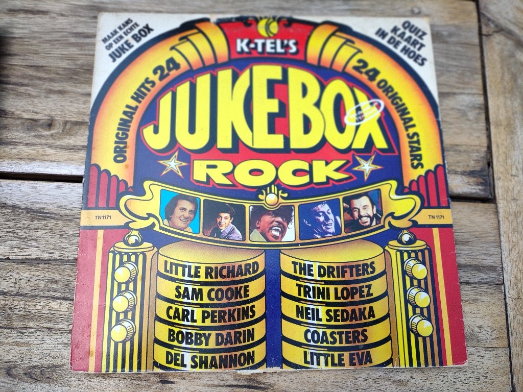 LP - K-Tel's Jukebox Rock gebruikte staat, Ophalen of Verzenden, Gebruikt, Overige genres, LP