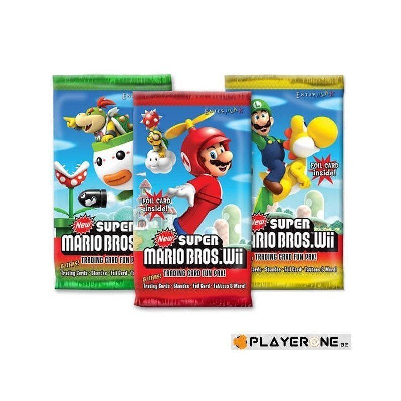 Super Mario Bros. WII - kaarten - Enterplay - Nintendo, Ophalen of Verzenden, Nieuw