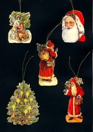 Geschenkhangers Kerst slee & boom poezieplaatjes 8-207, Verzenden