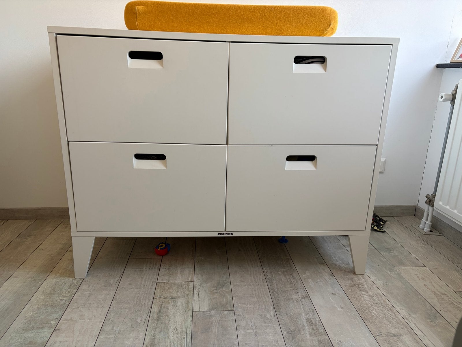Kidsmill Nikki Commode wit met 4 lades, Gebruikt, 50 tot 70 cm, Ophalen of Verzenden, 75 tot 100 cm