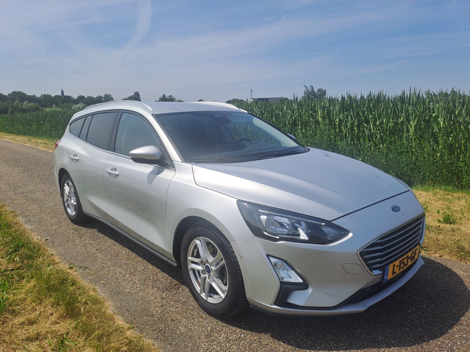 Ford Focus 1.0 Ecoboost 100pk 2020 Grijs winterpack, Stof, 1283 kg, 100 pk, Elektronische parkeerrem