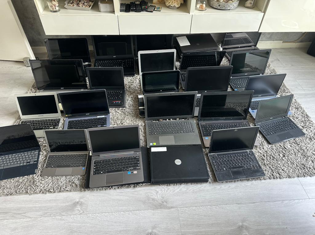 Partij laptops voor onderdelen 35 stuks, Ophalen of Verzenden, 15 inch, Onbekend