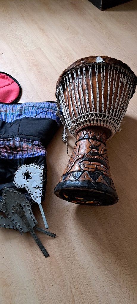 djembe, Muziek en Instrumenten, Percussie, Ophalen, Gebruikt, Trommel