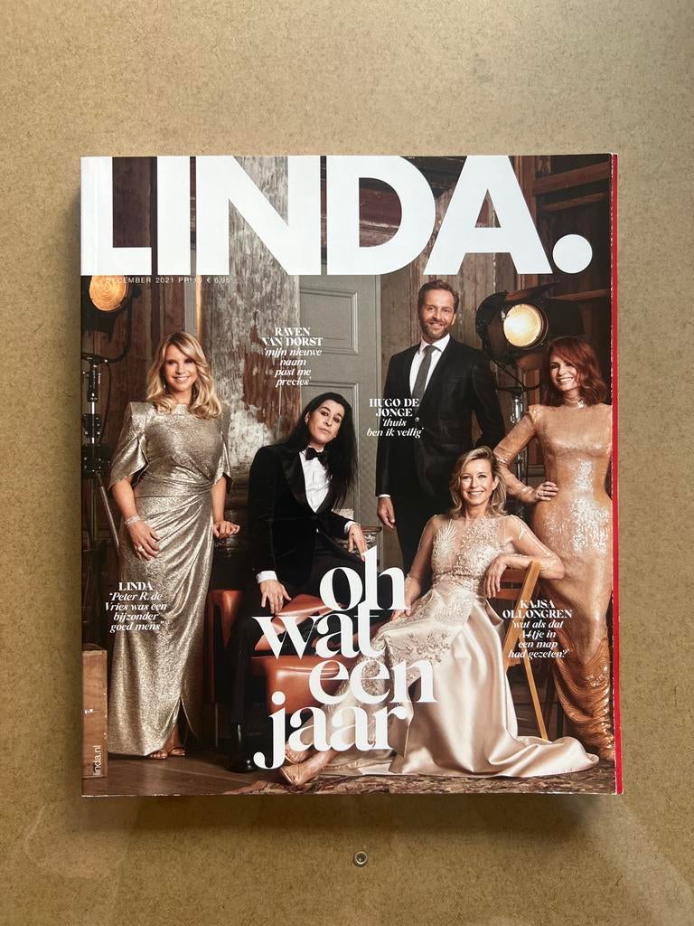 Linda Magazine december 2021, Ophalen of Verzenden, Gelezen, Damesbladen