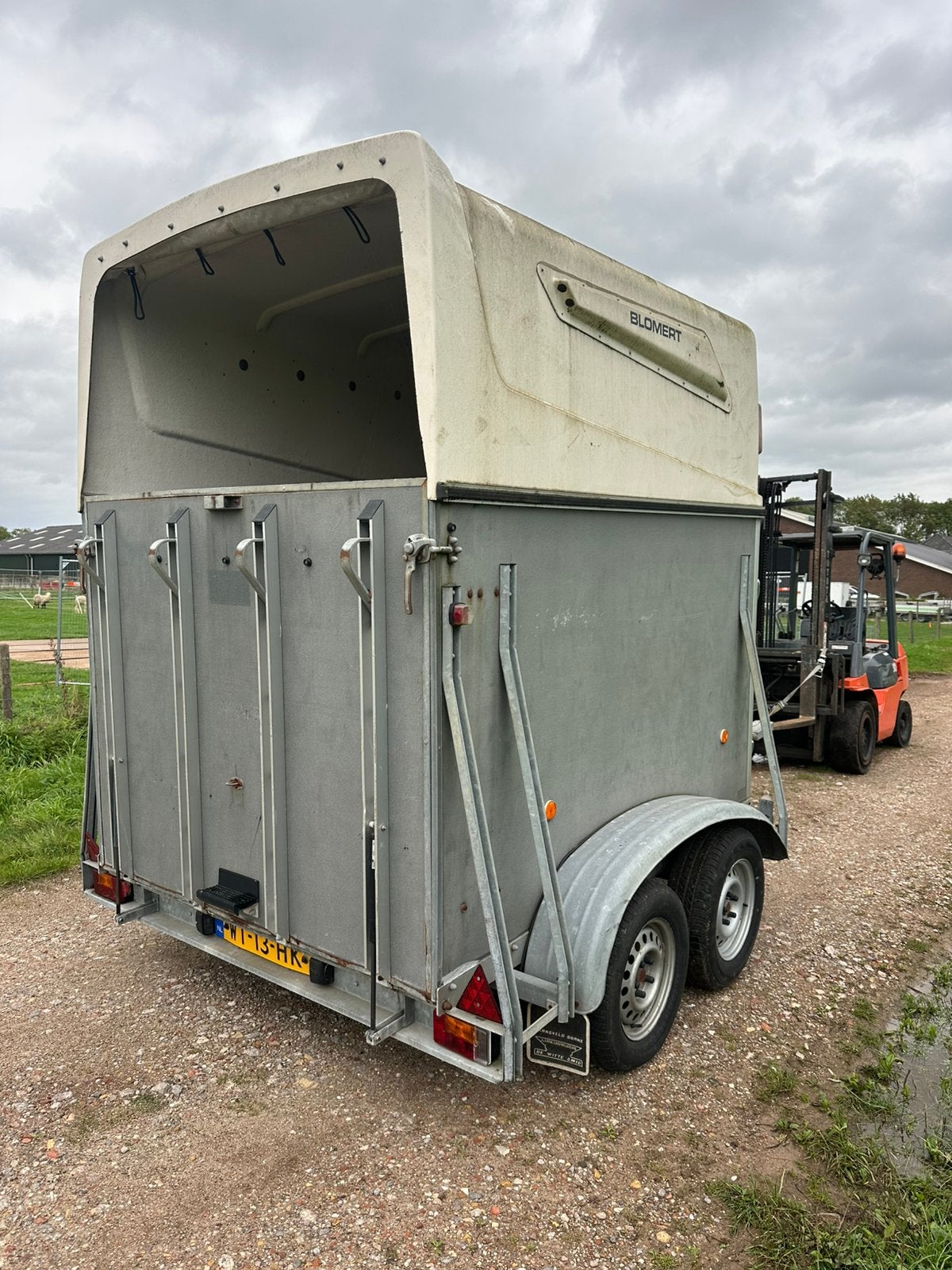 paardentrailer 2paards !!, Ophalen of Verzenden, Gebruikt, Aluminium, 2-paards trailer