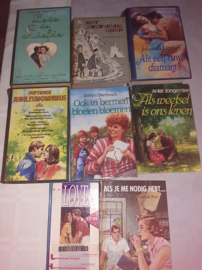 8 romans, Ophalen of Verzenden, Gelezen