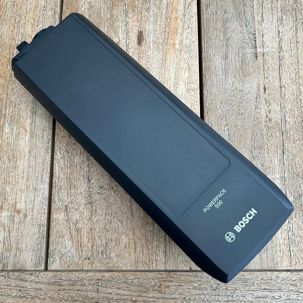 Bosch powerpack 500 (99%) Testrapport en 6 mndn garantie, Fietsen en Brommers, Fietsaccessoires | Fietsaccu's, Ophalen of Verzenden