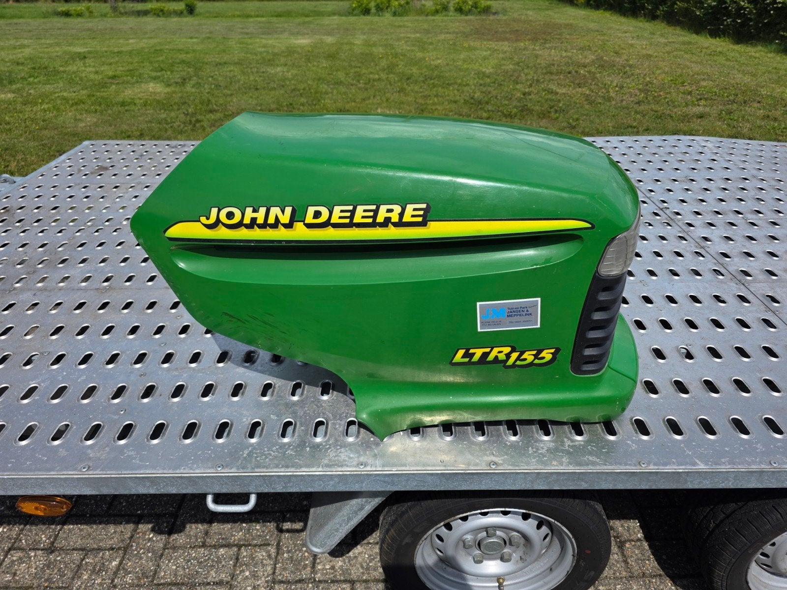 John deere onderdelen!, Ophalen