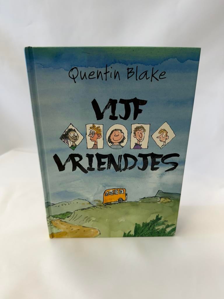 Quentin Blake, Vijf Vriendjes, Ophalen of Verzenden, Gelezen, Blake, Plaatjesalbum