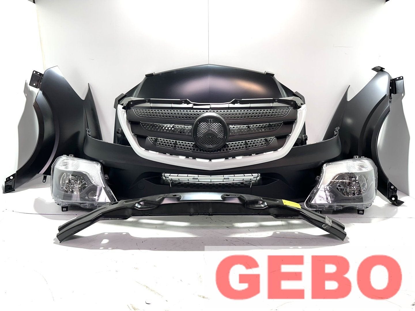Mercedes sprinter 2013 t/m 2018 voorkop nieuw in motorkap bu, -, Voor, Nieuw, Ophalen of Verzenden