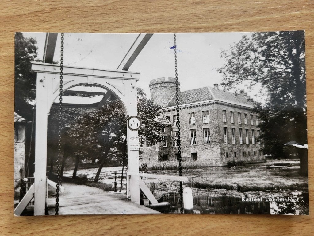 ansicht Kasteel Loenersloot, Ophalen, Voor 1920, Utrecht