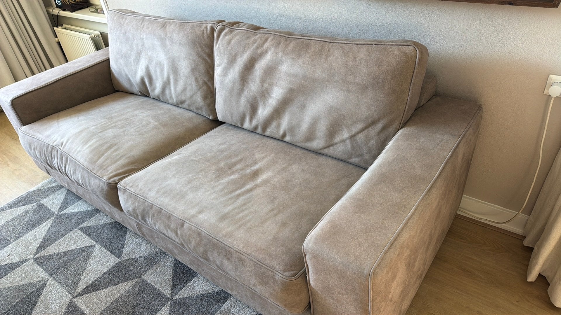 Comfortabele 2 1/2-zits bank, Huis en Inrichting, Banken | Bankstellen, Ophalen, Gebruikt, Overige maten, 75 tot 100 cm