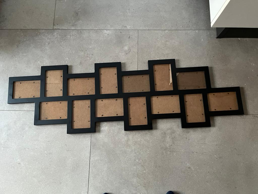 Fotolijst 14x 10/15 briefkaart in een lijst, Ophalen, Gebruikt
