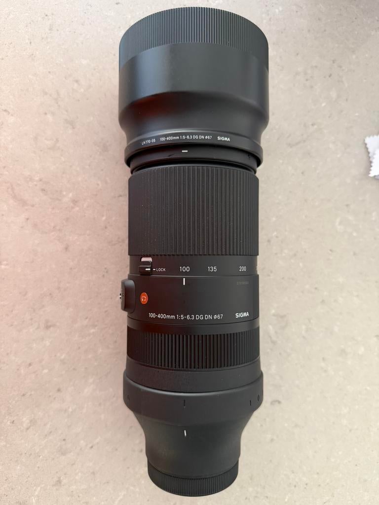 Sigma 100-400mm F5-6,3 DG DN OS contempopary Sony E mount, Audio, Tv en Foto, Fotografie | Lenzen en Objectieven, Ophalen of Verzenden