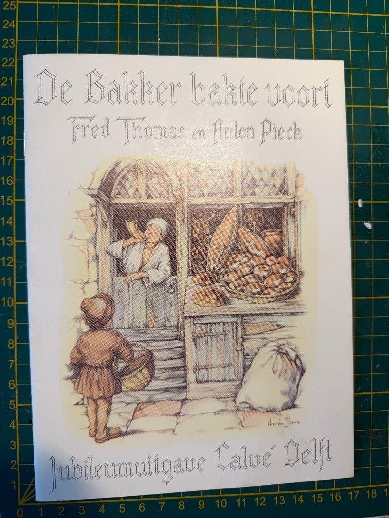 De Bakker bakte voort - Fred Thomas & Anton Pieck, Ophalen of Verzenden, Zo goed als nieuw, Schilder- en Tekenkunst