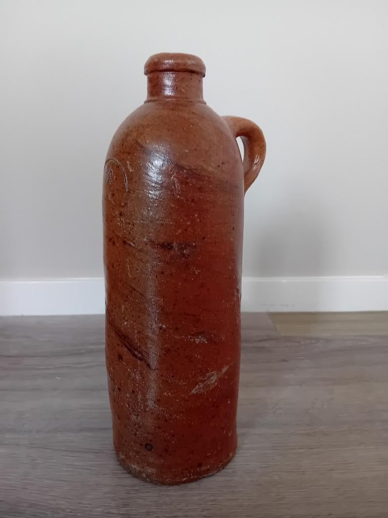 Duitse steengoed waterkruik, gaaf uit ca 1800,, Ophalen of Verzenden