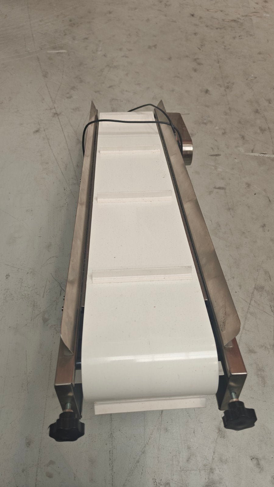 RVS transportband / lopende band, Ophalen