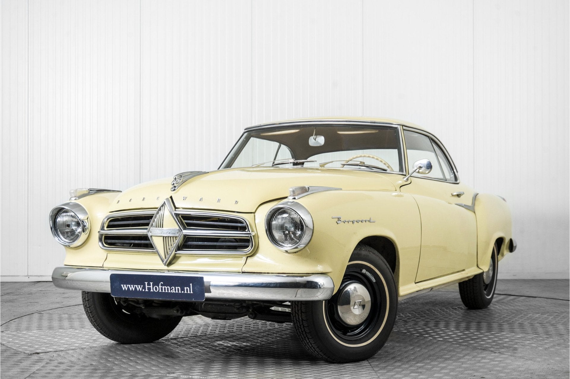 Borgward Isabella Coupe Californie (bj 1958), Gebruikt, Overige carrosserieën, Wit, Bedrijf