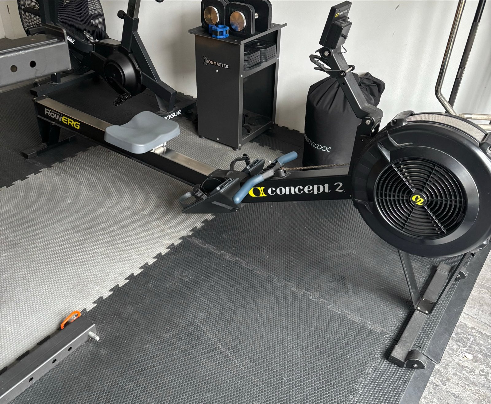 Concept 2 Roeitrainer PM5(ruilen tegen skierg) of anders 900, Sport en Fitness, Ophalen, Armen, Zo goed als nieuw, Metaal