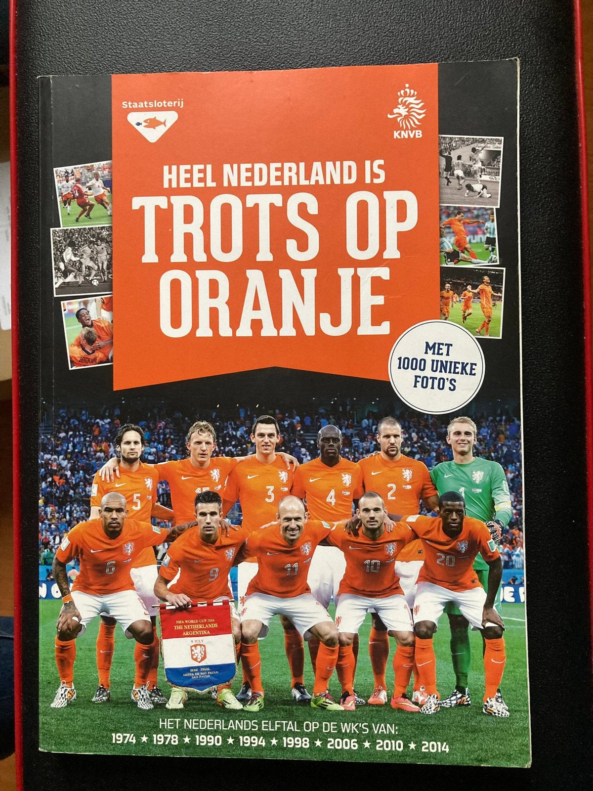 Heel Nederland is trots op Oranje, Ophalen of Verzenden, Zo goed als nieuw, Balsport