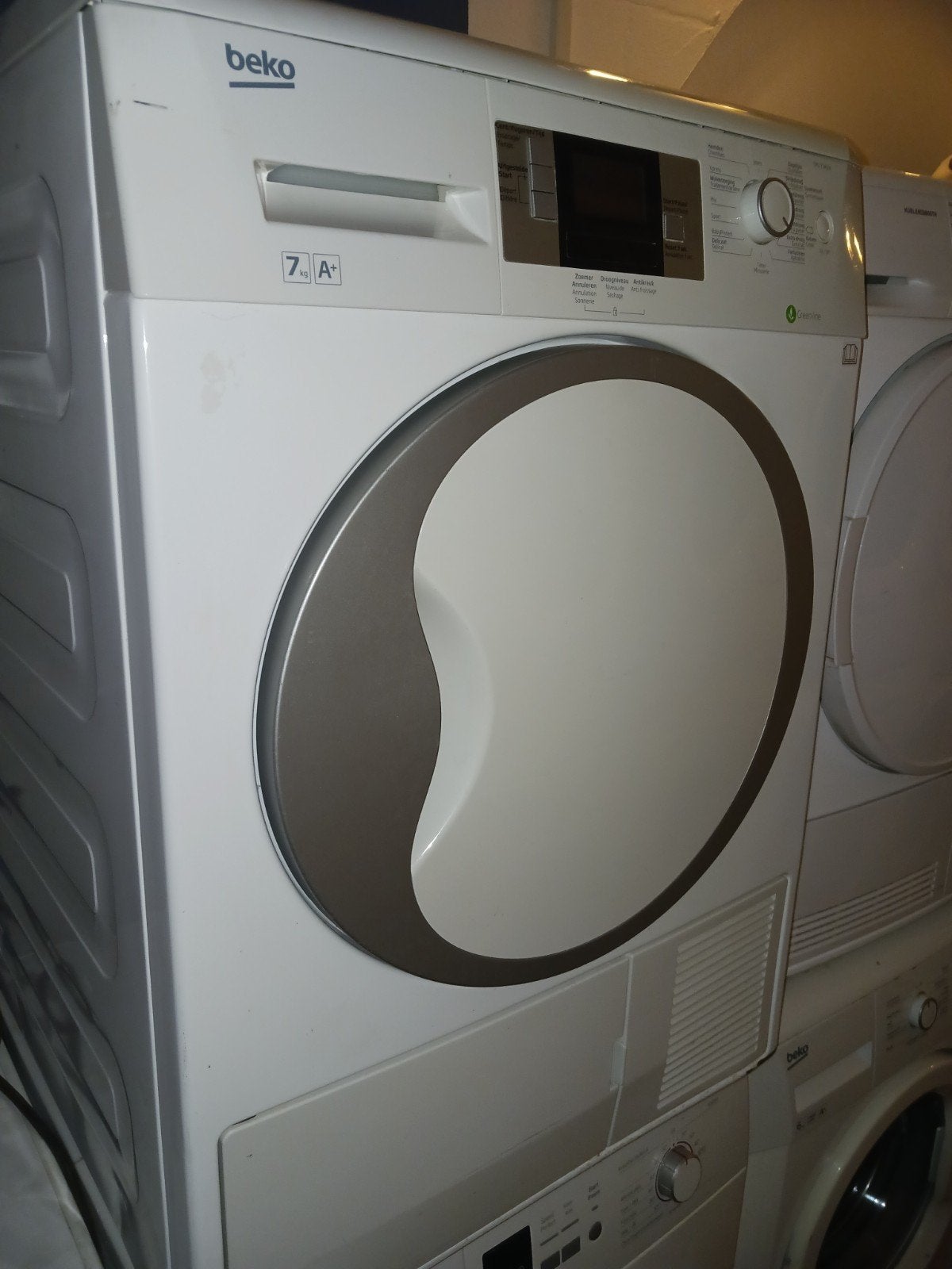 Beko DPU7343X warmtepompdroger ( met garantie), 6 tot 8 kg, Anti-kreukfase, Overige typen, Ophalen of Verzenden