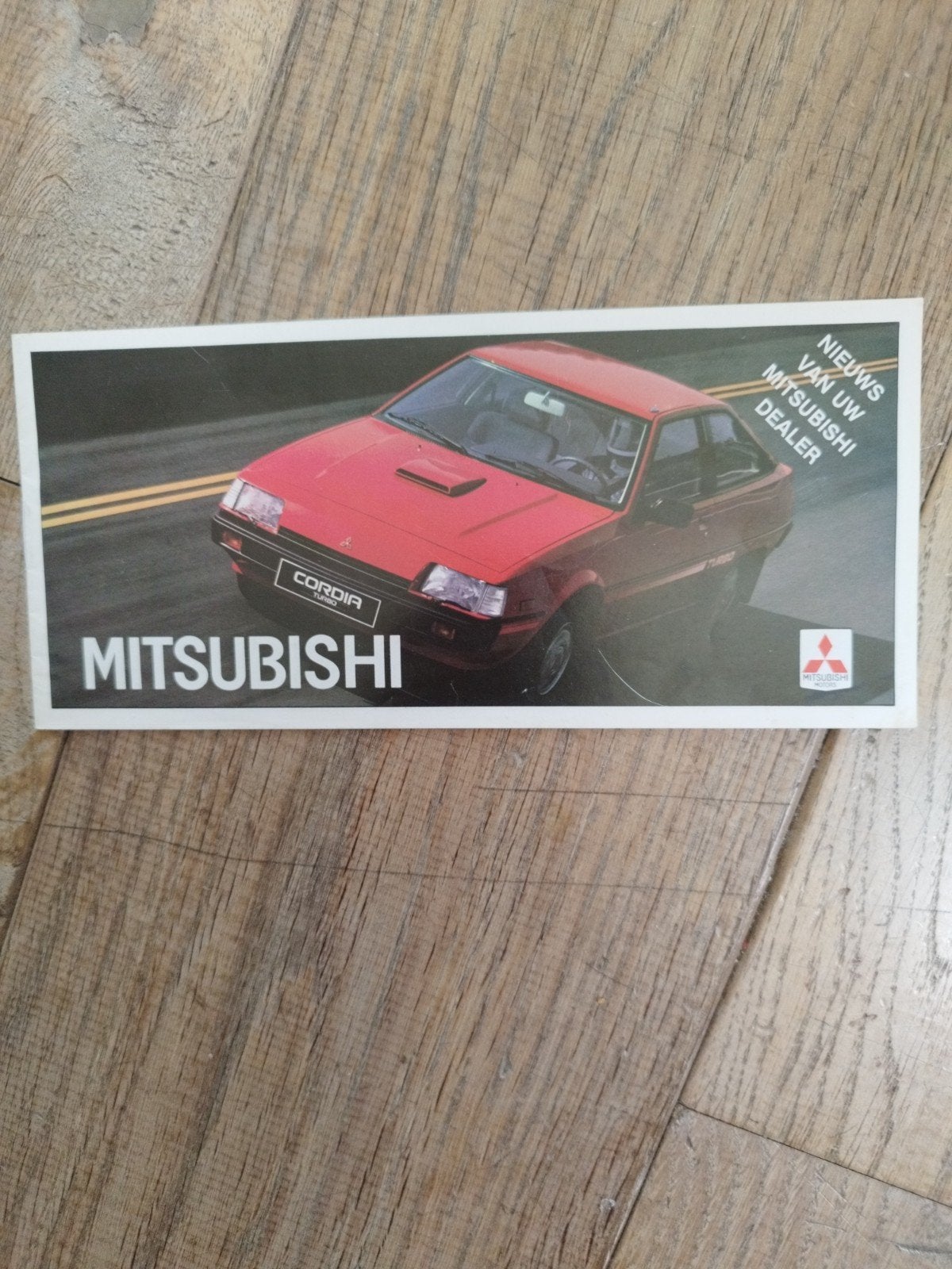 Mitsubishi Cordia Tredia Colt folder 1982 Nederlands, Mitsubishi, Ophalen of Verzenden, Mitsubishi, Zo goed als nieuw