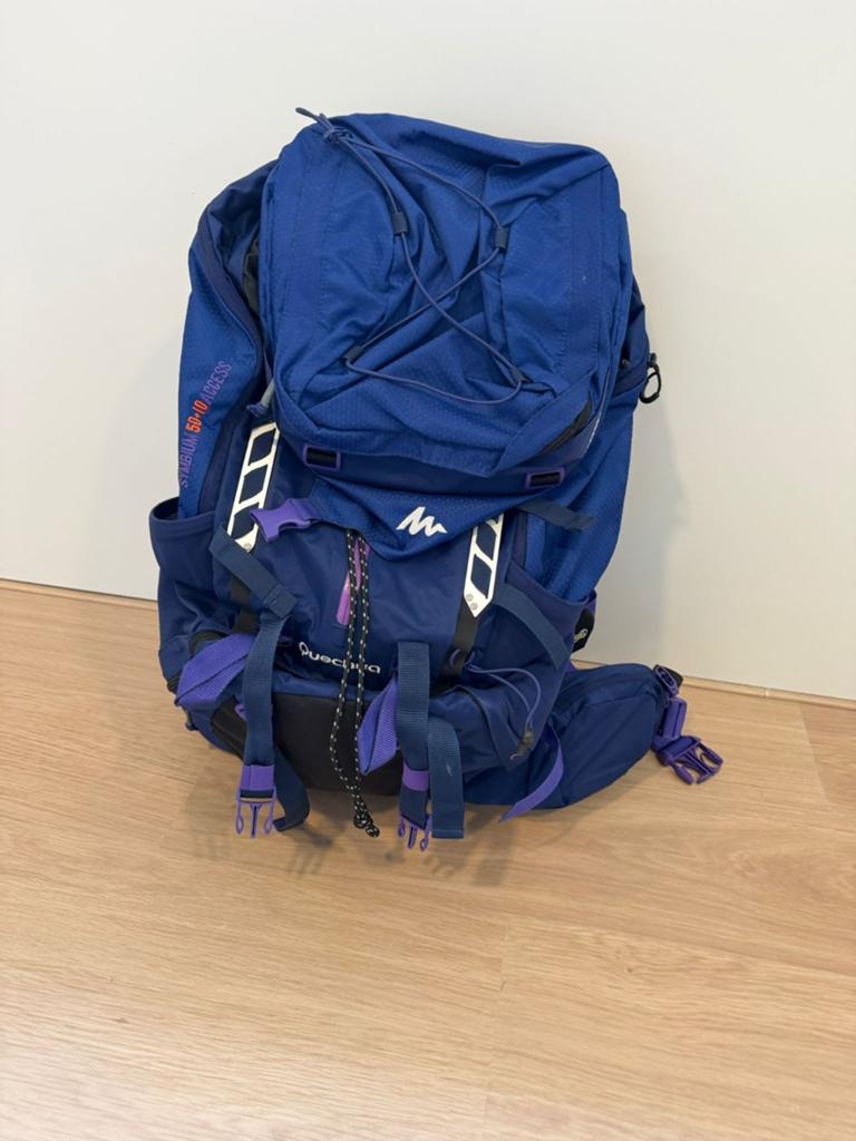 Quechua Symbium Access 50+10 L Backpack ZGAN, Ophalen of Verzenden, Zo goed als nieuw