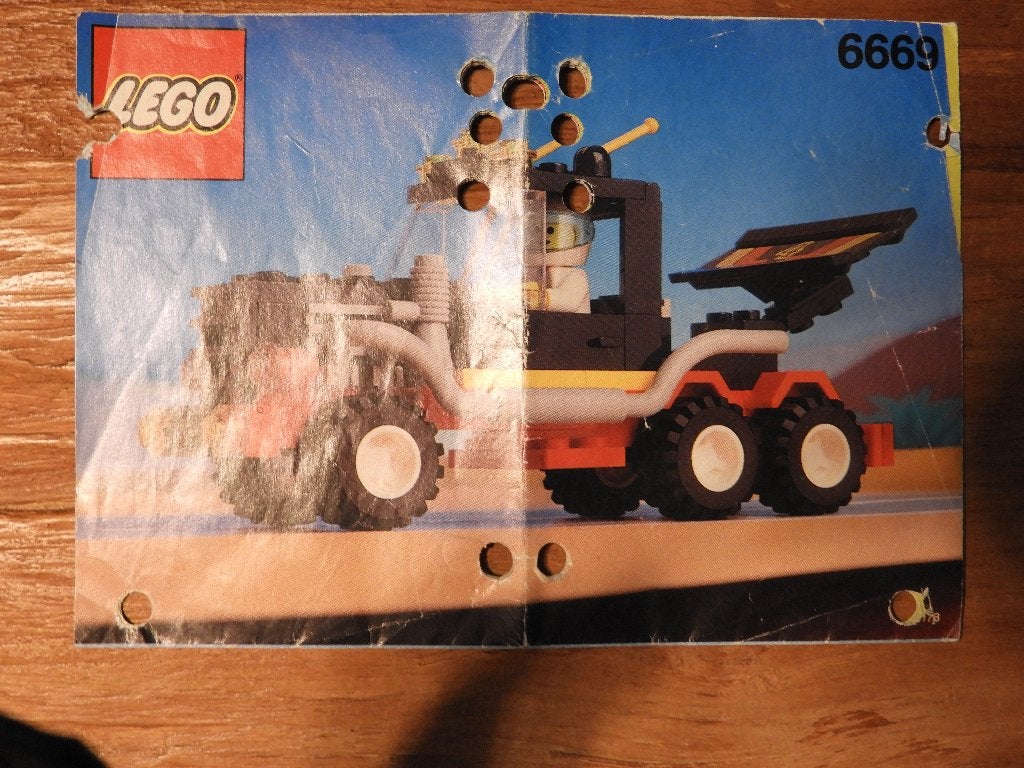 Lego 6669 Vintage Diesel Daredevil, Gebruikt, Overige thema's, Lego, Compleet