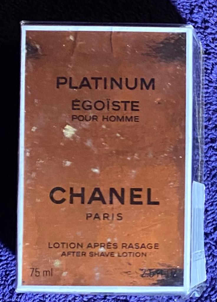 Chanel Platinum Égoïste After Shave Lotion 75ml Vintage, Sieraden, Tassen en Uiterlijk, Uiterlijk | Parfum, Ophalen of Verzenden