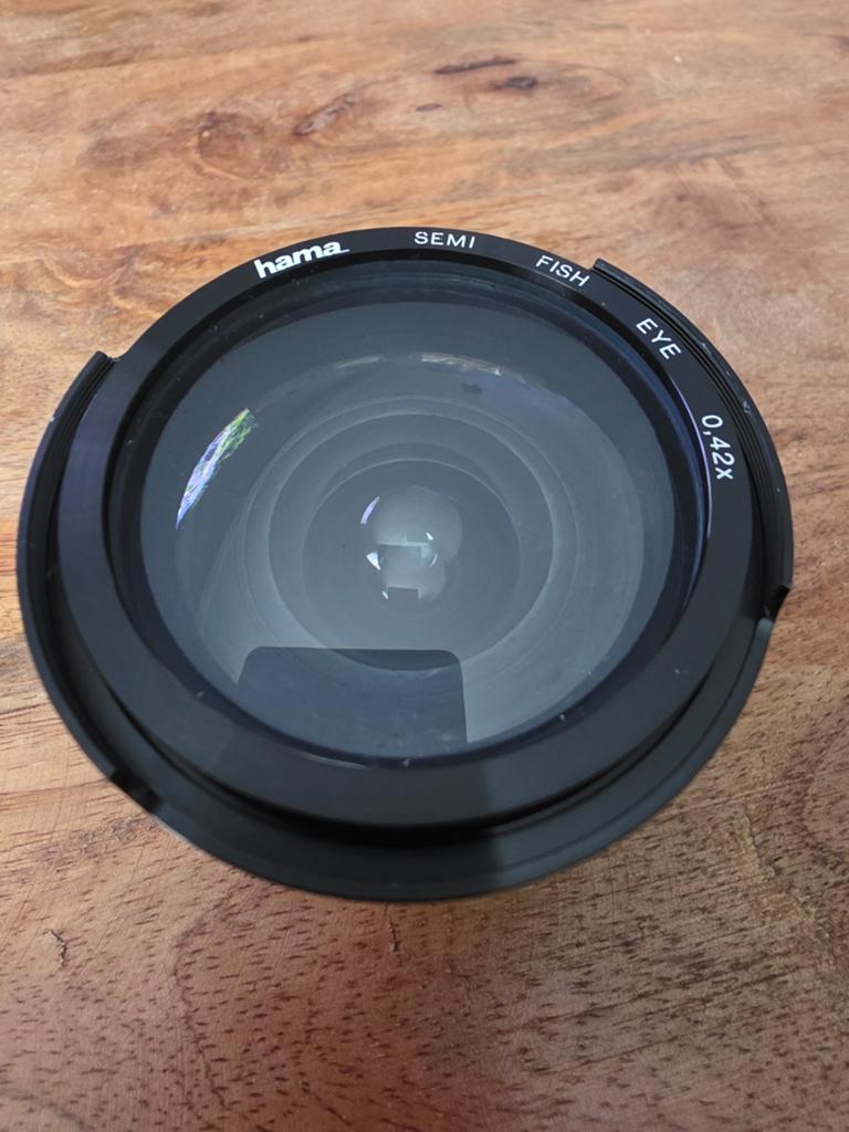 Fisheye, Ophalen, Zo goed als nieuw, Groothoek Fisheye-lens