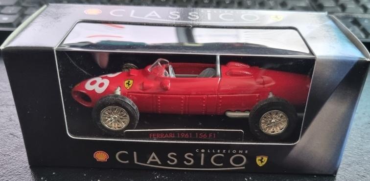 Ferrari 1961 156 F1 rood, Ophalen of Verzenden, Nieuw, Auto