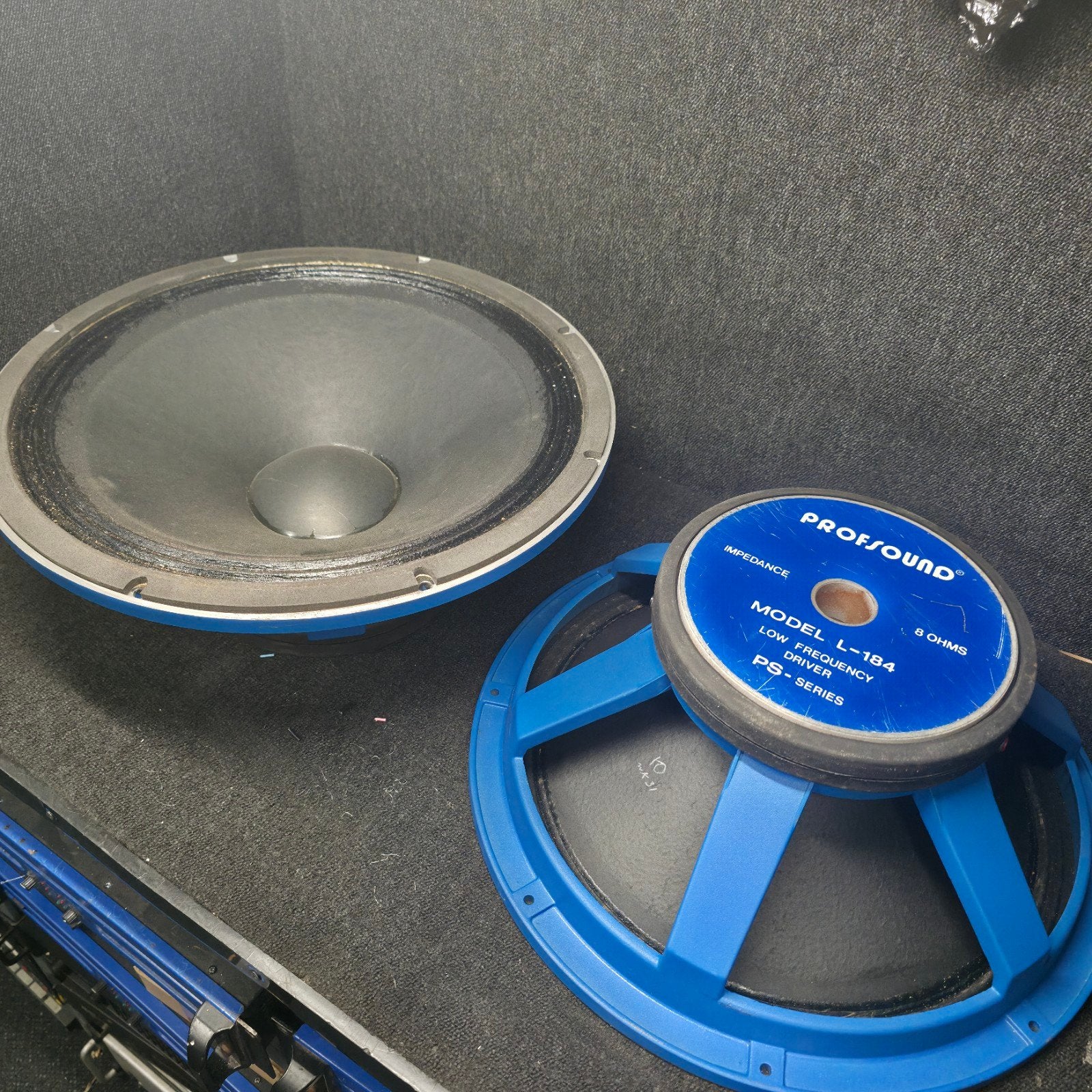 PROFSOUND   18 inch speakers   2x, Ophalen of Verzenden, Gebruikt, Subwoofer, Overige merken