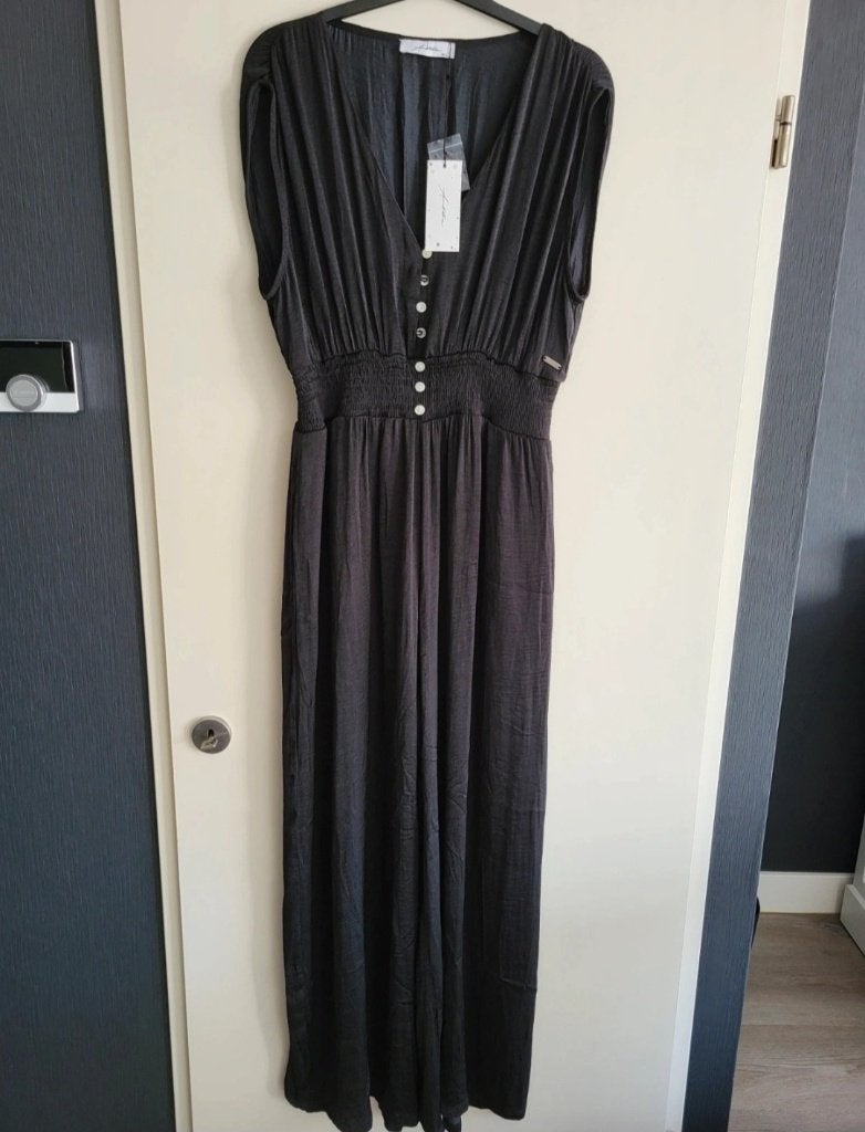Ambika zwarte jumpsuit m/l, Kleding | Dames, Jumpsuits, Maat 38/40 (M), Zwart, Nieuw, Ophalen of Verzenden
