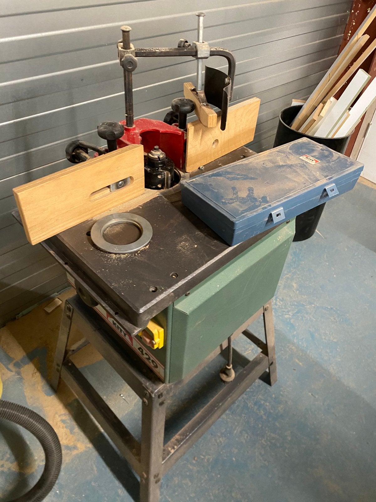 Kitt 429 stationaire freesmachine., Ophalen, Gebruikt