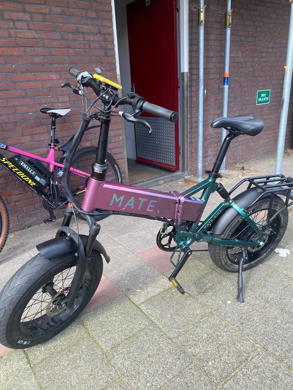 Mate e-bike opvouwbaar z.g.a.n. 17.5ah accu full serviced, Overige merken, 20 inch of meer, Versnellingen, Ophalen of Verzenden