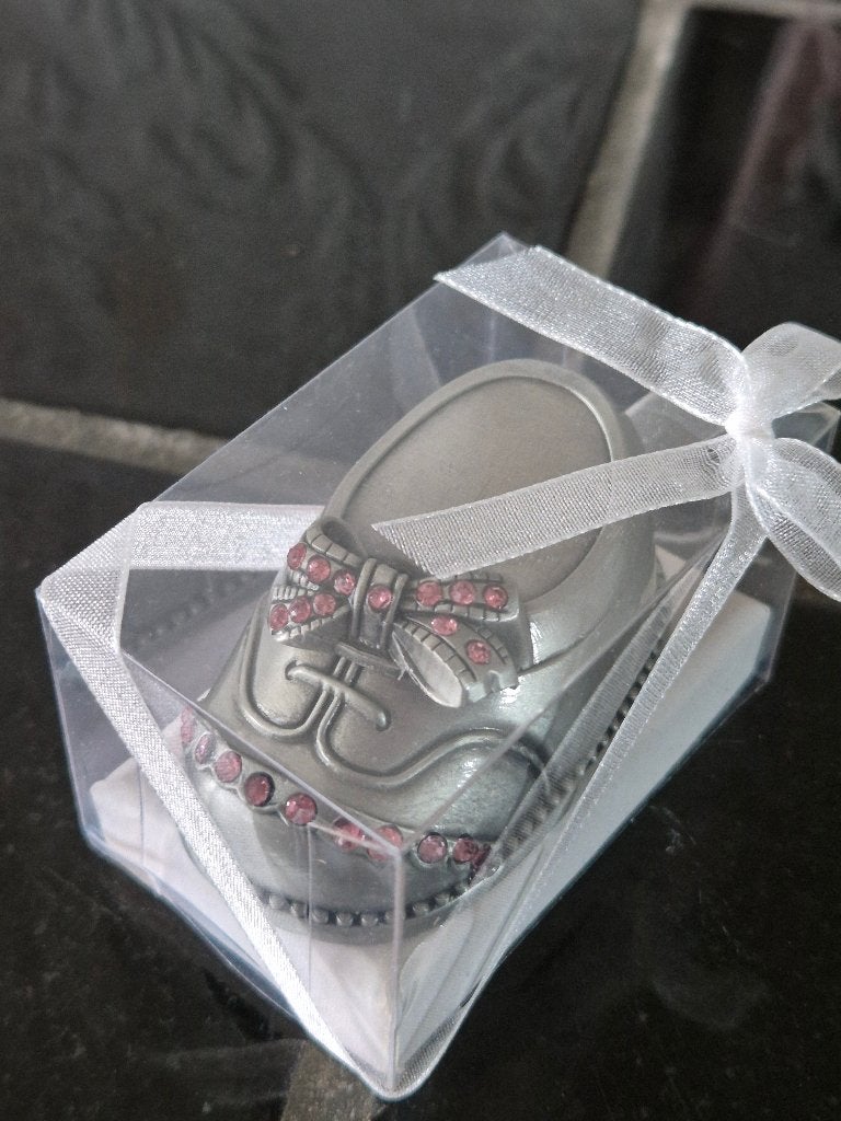 Tanden doosje schoentje roze, *, *, Nieuw, Ophalen of Verzenden